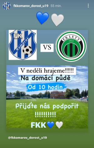 FKK U19 - FK Lety 4 - 3 21.4.2024