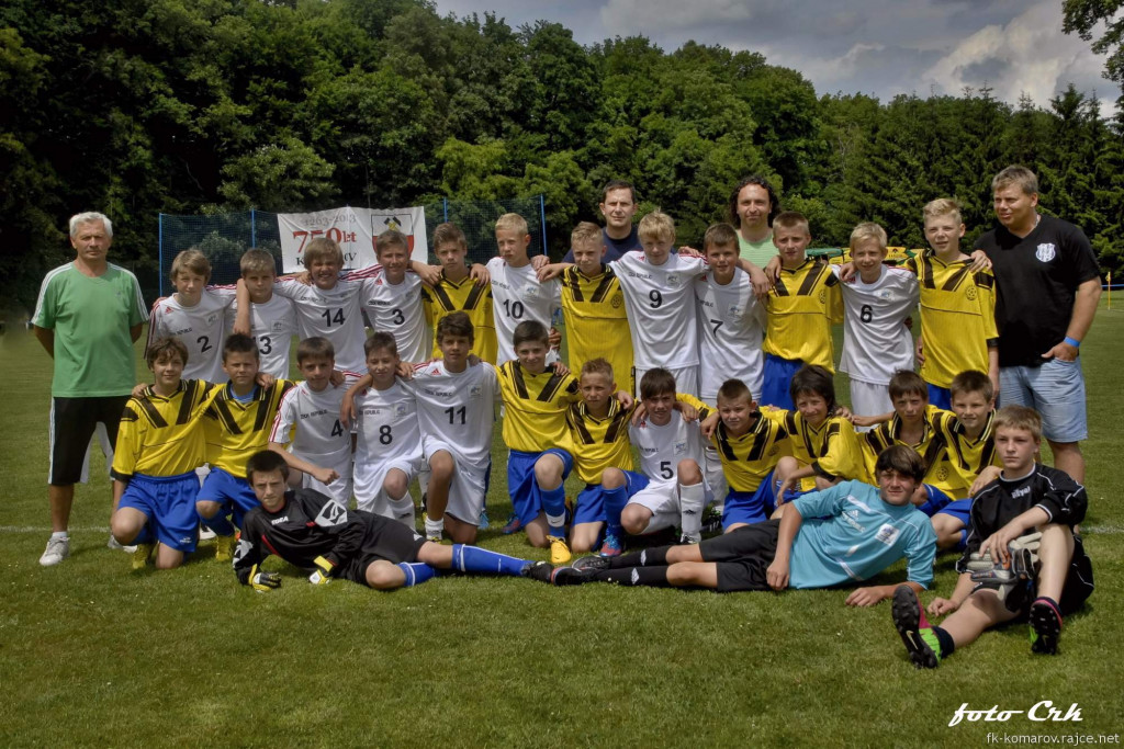 oslavy 750 let Komárova 2013 - zápas žáci Příbram 2000 - FK